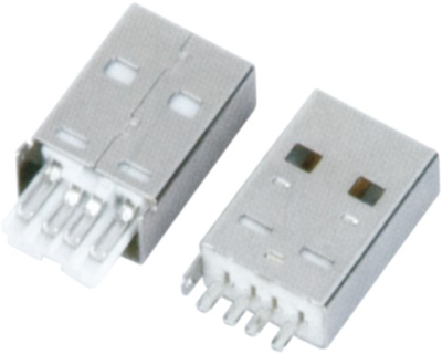 USB AM 焊线 短体 一件式 L=20.40