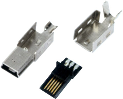 MINI USB 5M B TYPE 普通型 三件式
