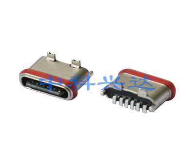 成都TYPE C 6PIN 直立式 防水型