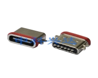 TYPE C 6PIN 沉板0.8 防水型